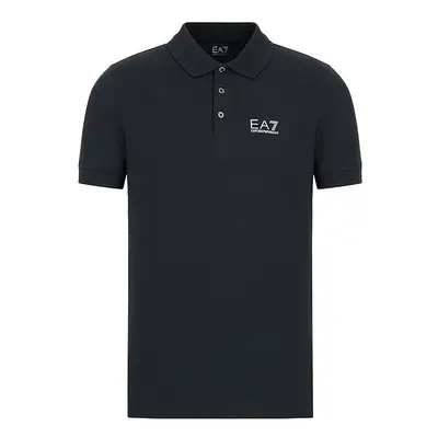 (Navy, L) Emporio Armani EA7 8NPF04 PJM6Z Mens Polo T Shirts