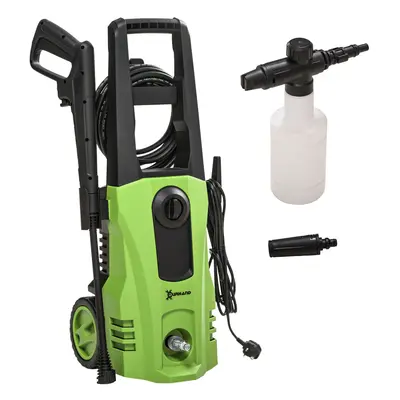 DURHAND High-Performance Power Washer 1800W, Bar, L/h Green