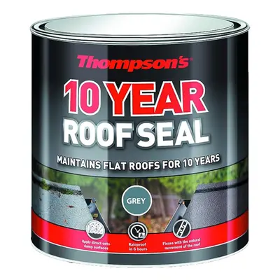 Thompson's Year Roof Seal, For a Long Lasting Repair Grey - 4L