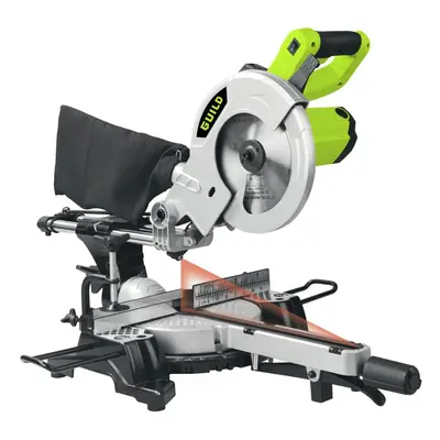 Guild 210mm Sliding Mitre Saw With Laser - 1700w