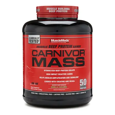 MuscleMeds Carnivor Mass, Strawberry, 2698g