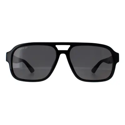 Gucci Sunglasses GG1342S Black Smoke