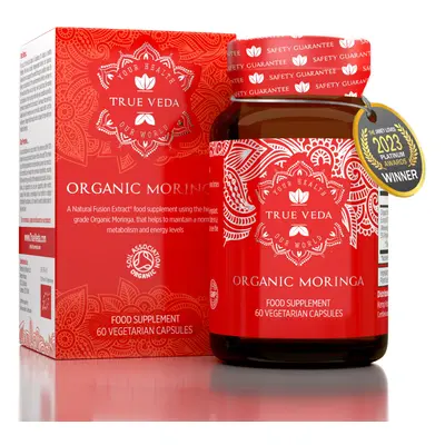 Moringa Capsules - Powerful Organic Moringa Leaf Capsules | Certified Organic by Soil Associatio