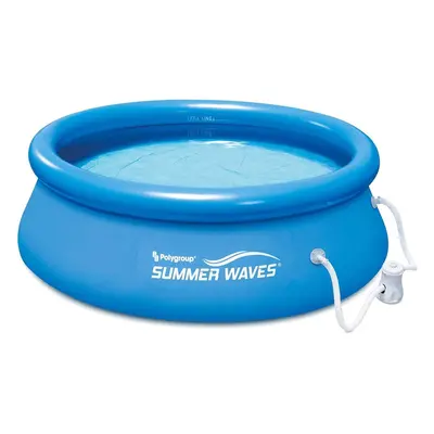 Summer Waves 12-Feet Quick Set Inflatable Easy to set up Above Ground Ring Pool