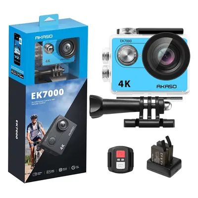 AKASO EK7000 4K30FPS Action Camera Ultra HD Underwater Camera Degree Wide Angle 98FT Waterproof 