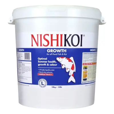 Nishikoi Growth 10kg Fish Food Large Pellet