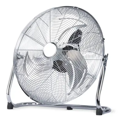 (18") LIVIVO Chrome High Velocity Standing Floor Fan