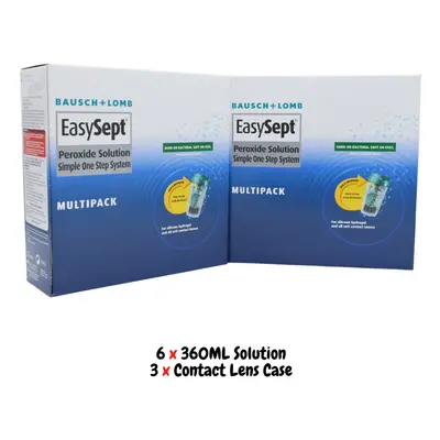 Bausch & Lomb - EasySept 3x360ml - Twin Pack