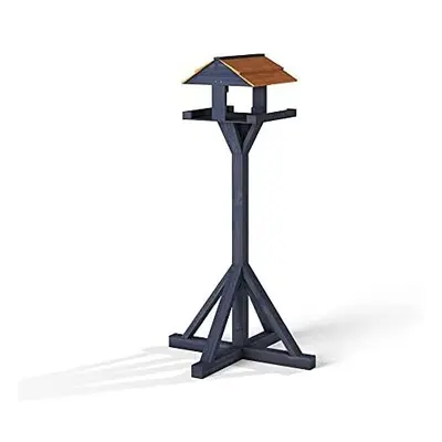 The Hutch Company Noir Maypole Bird Table Flat-Pack Design