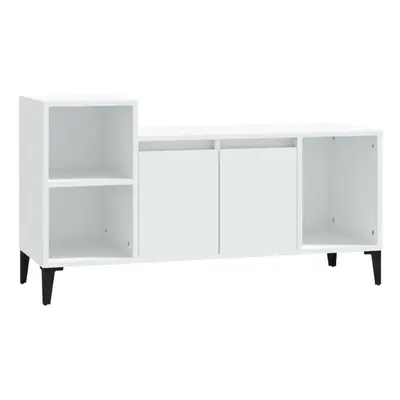 (White) vidaXL TV Cabinet Engineered Wood Hifi Cabinet TV Unit Stand Multi Colours