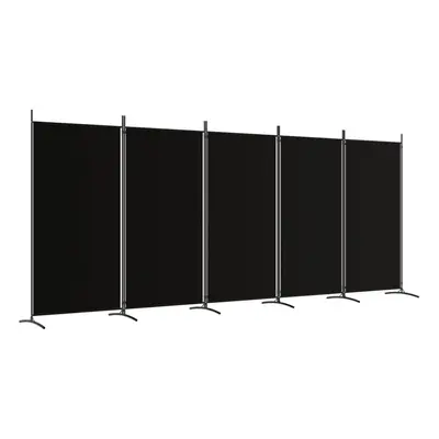 (Black, x cm (W x H)) vidaXL Room Divider Wall Partition Screen Panel Room Separator Privacy Scr