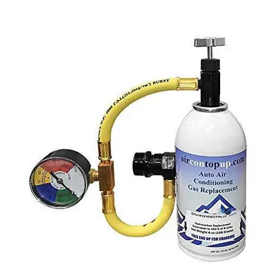 Car Aircon Air Con Conditioning Top up Topup Recharge Refill Regas DIY Gas Kit