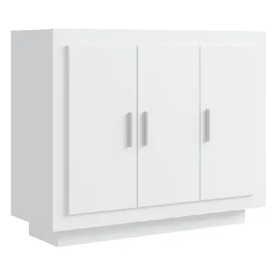 (white) vidaXL Sideboard Engineered Wood Indoor Side Cabinet Highboard Multi Colours