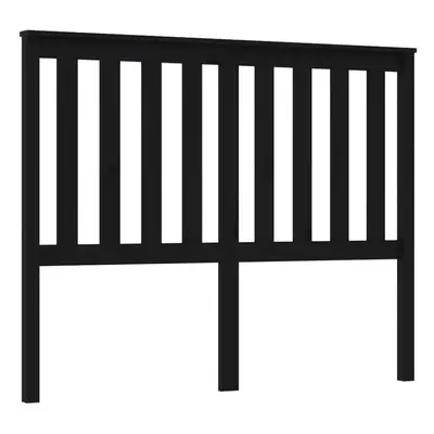 (black, x x cm) vidaXL Bed Headboard Bedroom Bed Header Decorative Headboard Solid Wood Pine