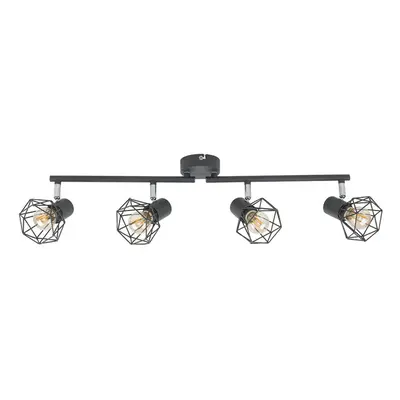 Angus Spotlight Way Grey Ceiling Bar Spotlight