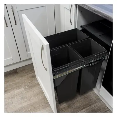 68L Integrated Pull Out Kitchen Waste Bin for 500mm Cabinet