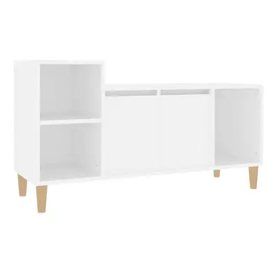 (White) vidaXL TV Cabinet Engineered Wood Indoor HiFi Cabinet TV Unit Multi Colours