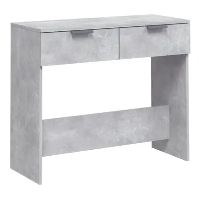 (Concrete grey) vidaXL Console Table Entryway Accent Sofa Table Hall End Table Engineered Wood