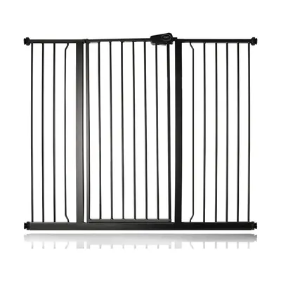 (Matt Black, 126.7cm - 134.3cm) Safetots Extra Tall Pressure Fit Gate