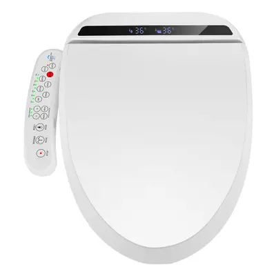 Electric Smart Bidet Toilet Seat Massage Heated Side-Panel Control UK