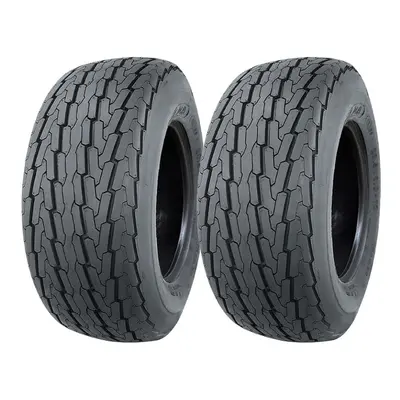 20.5x8.00-10 trailer tyres, 8ply high speed, road legal, buggy, mower - set of