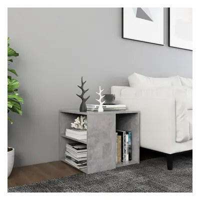 vidaXL Side Table Concrete Grey Engineered Wood Indoor Furniture Coffee Table