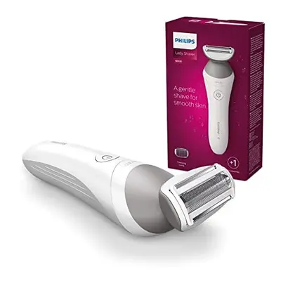 Philips Lady Shaver Series BRL126/00 Cordless with Wet and Dry use, White