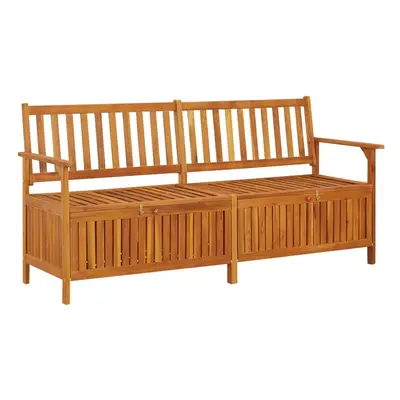 (brown, x x cm) vidaXL Storage Bench Outdoor Bench Seat Garden Bench Box Solid Wood Acacia