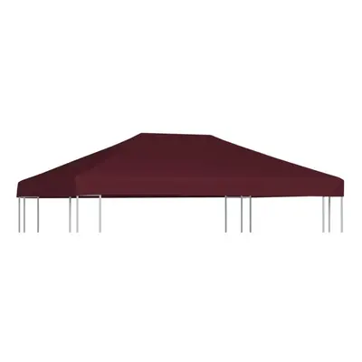 Gazebo Top Cover g/mÂ² 3x4 m Bordeaux