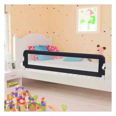 vidaXL Toddler Safety Bed Rail Grey 180x42cm Polyester Kids Nursery Rails