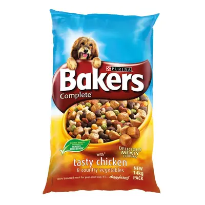 Bakers Complete Adult Chicken & Vegetables 14kg