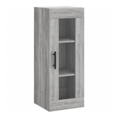 (grey sonoma) vidaXL Wall Mounted Cabinet Bathroom Cabinet Storage Cabinet Cupboard White