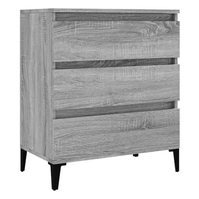 (grey sonoma) vidaXL Sideboard Side Cabinet Organiser Cupboard Highboard Engineered Wood