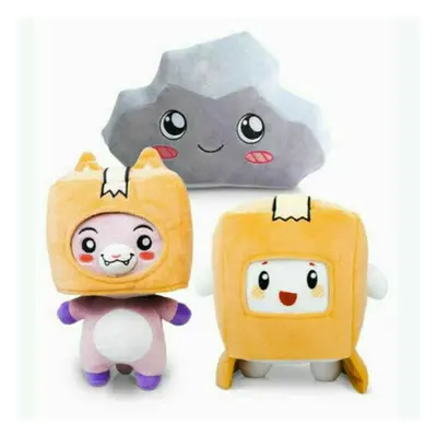 3PCS Lankybox Plush Soft Toys Kids Christmas Gifts