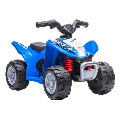 AIYAPLAY Honda Licensed Kids Electric Quad Bike 6V ATV for 1.5-3 Years, Blue