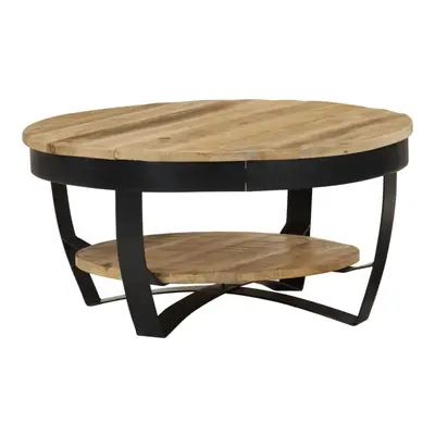 vidaXL Solid Rough Mango Wood Coffee Table Side Living Room Furniture Stand