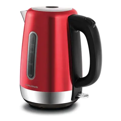 Morphy Richards Equip Red Jug Kettle - 1.7L - Rapid Boil - Limescale Filter