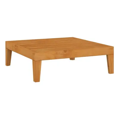 vidaXL Solid Acacia Wood Garden Table 68.5x68.5x24 cm Outdoor Patio Footrest