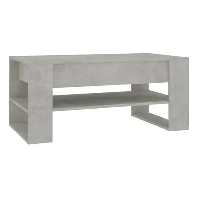 (concrete grey) vidaXL Coffee Table Engineered Wood Centre Side Table Furniture Multi Colours