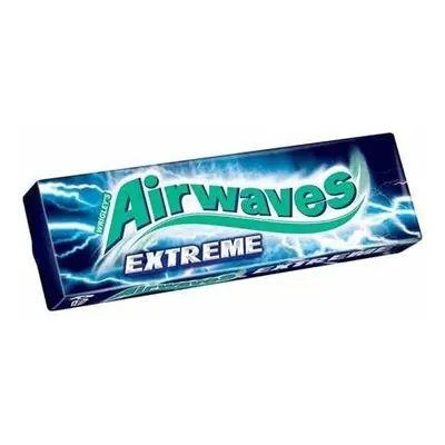 WRIGLEY'S Airwaves Chewing Gum (60 Single Packs) Extreme