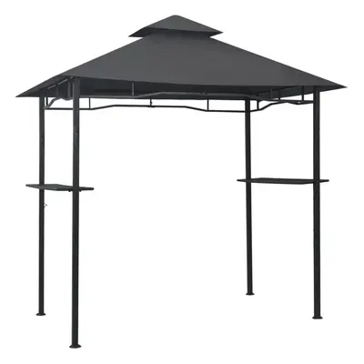 vidaXL BBQ Gazebo 240x150x255cm Anthracite Steel Barbecue Party Canopy Tent