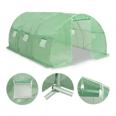 vidaXL Greenhouse 13.5mÂ² 450x300x200cm Cold Frame Tunnel Tomato Plant House