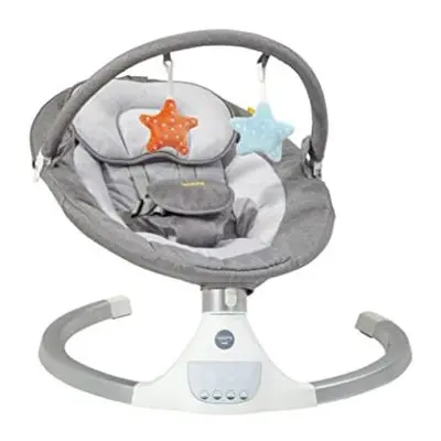 BABABING | Electric Baby Bouncer Hub Swing with Bluetooth Digital Display | Baby Rocker with Swi