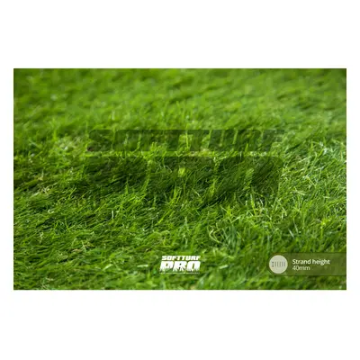 (7m, 2m) SoftTurf Artificial Grass 40mm Luxury Turf High Quality Hard Wearing Fake Lawn - Garden