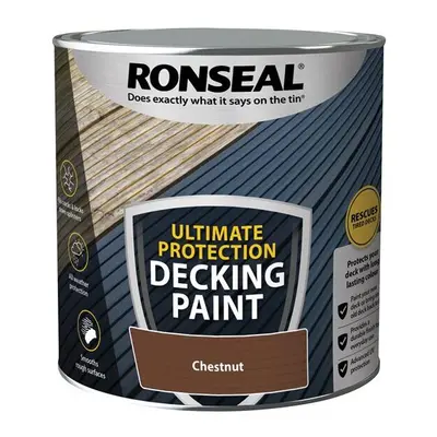 Ronseal Ultimate Protection Decking Paint Chestnut 2.5 litre