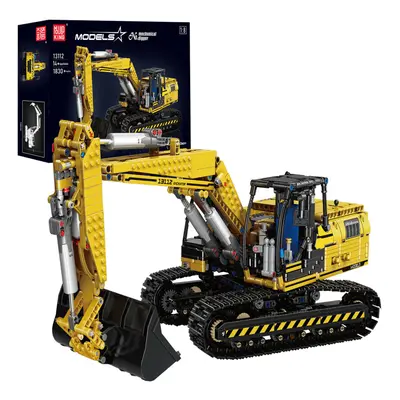 MOULD KING Mechanical Digger Remote Control 1830pcs