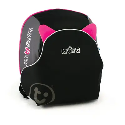 Trunki BoostApak - Travel Backpack & Child Car Booster Seat for Group (Pink)