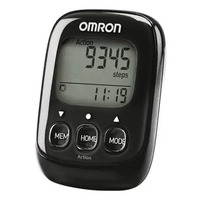 Omron HJ325-EBK Black 3D Walking Style IV Step Counter Pedometer