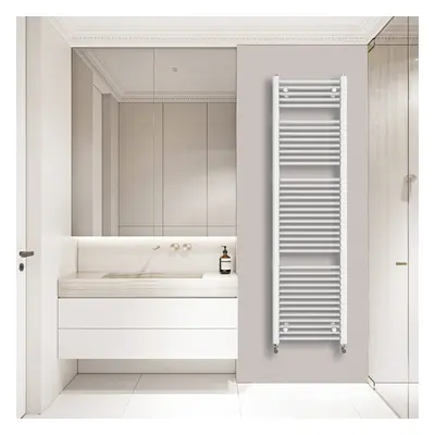 (1800x500mm) Warmehaus Straight Heated Towel Rail Central Heating for Bathroom Kitchen Radiator 