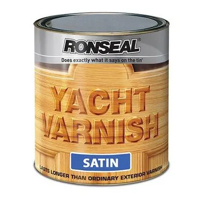 Ronseal Exterior Yacht Varnish Satin 2.5 Litre